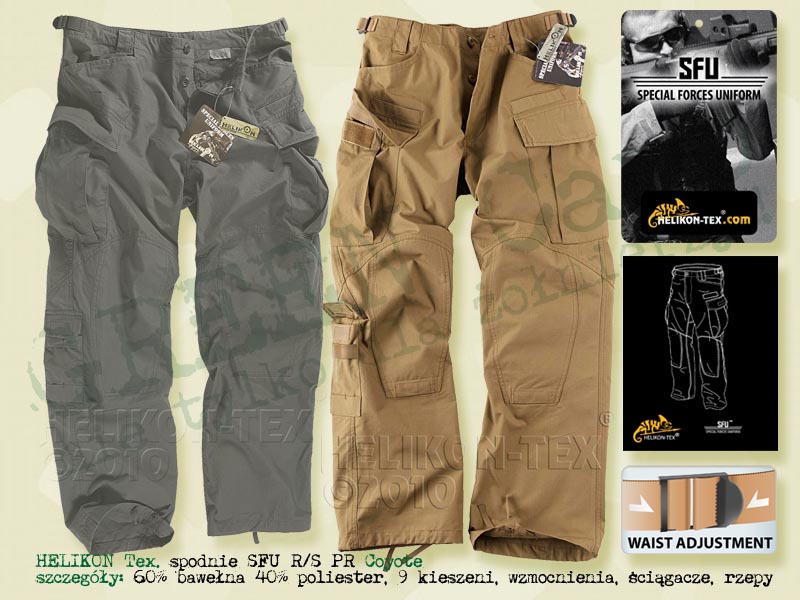 HELIKON Tex. spodnie SFU PR R/S Coyote