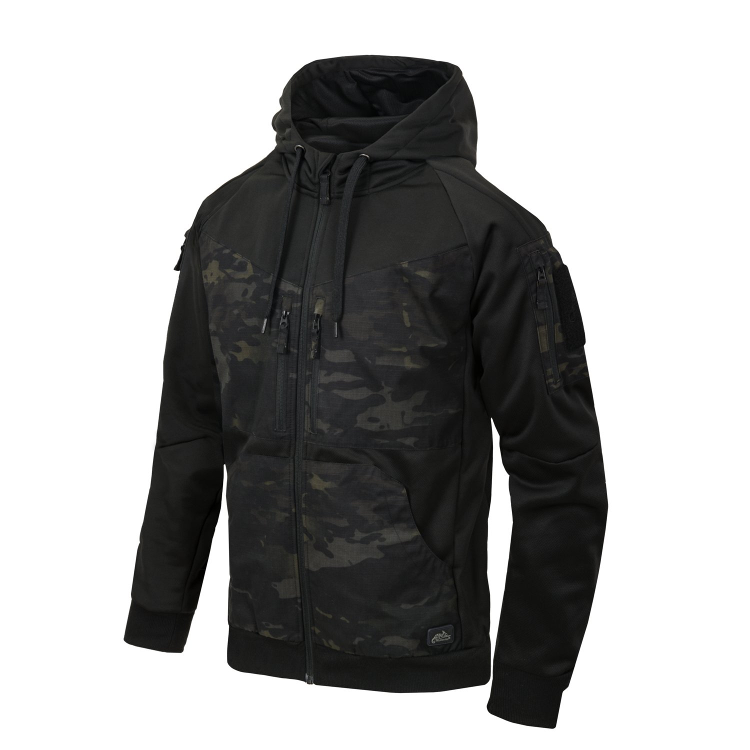 Bluza ROGUE Hoodie  (FullZip)® - Czarny / MultiCam® Black