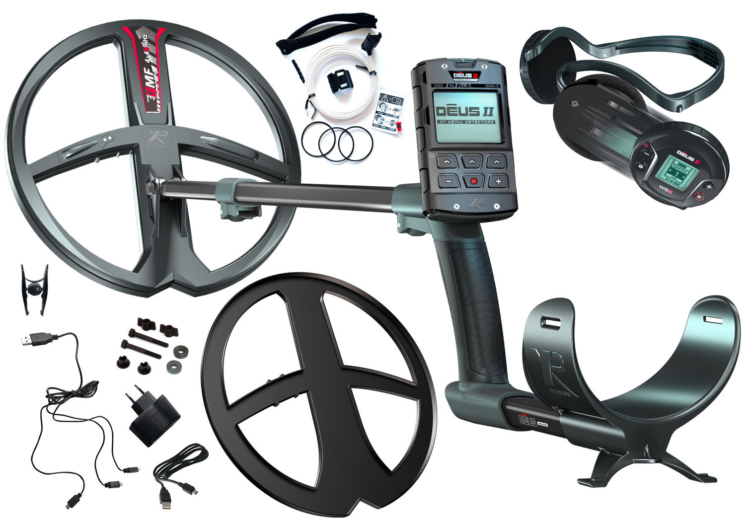 XP Deus 2 II FMF 22DD 9" RC WS6 - detektor / wykrywacz metali