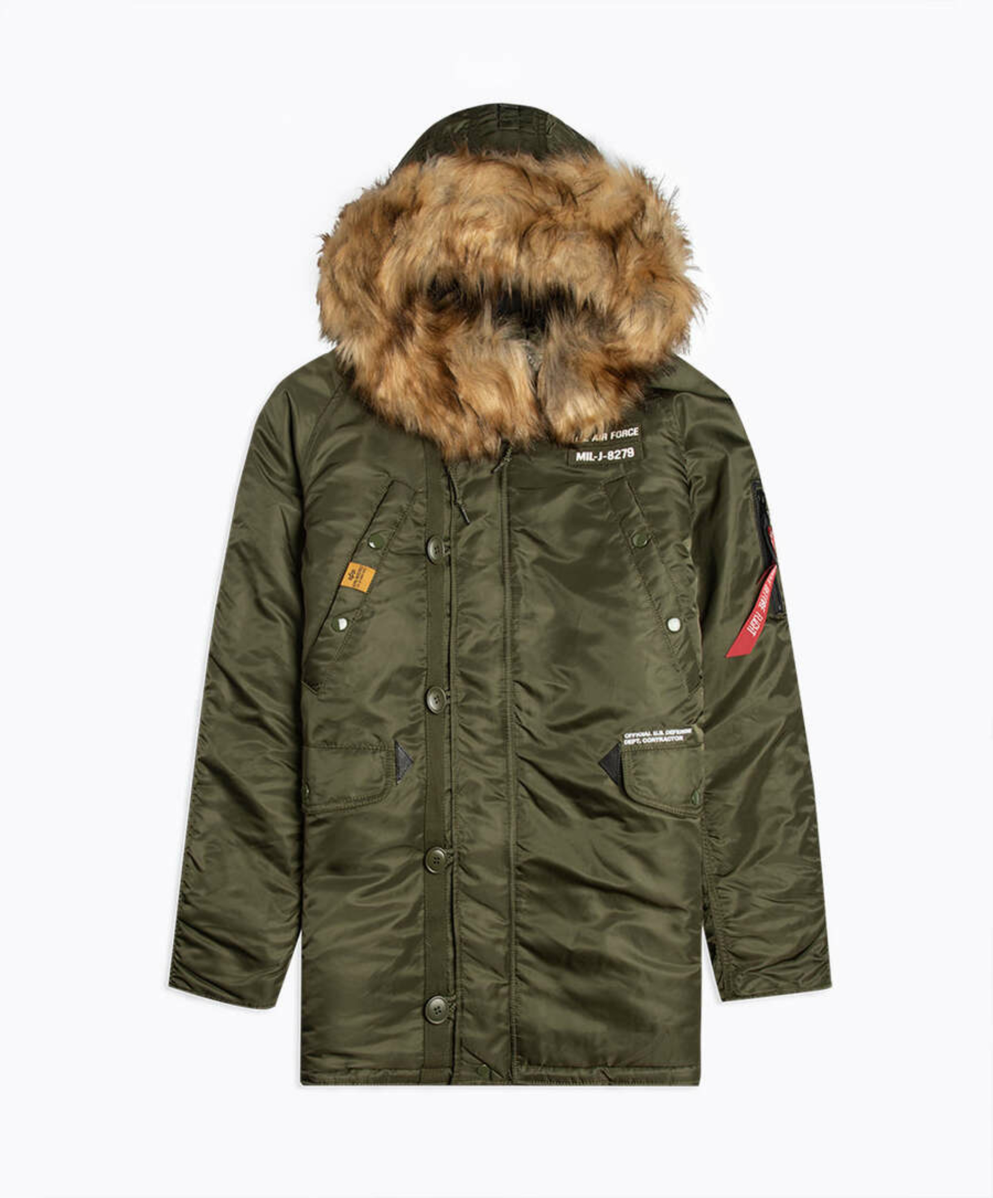 Kurtka ALPHA INDUSTRIES N3B Airborne Dark Green