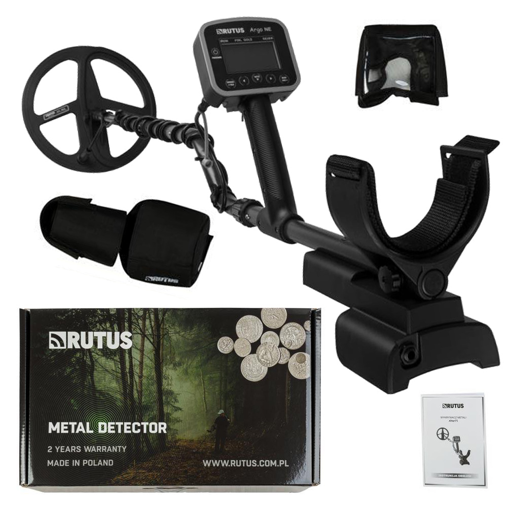 RUTUS Argo NE z sondą 28cm DD - detektor / wykrywacz metali