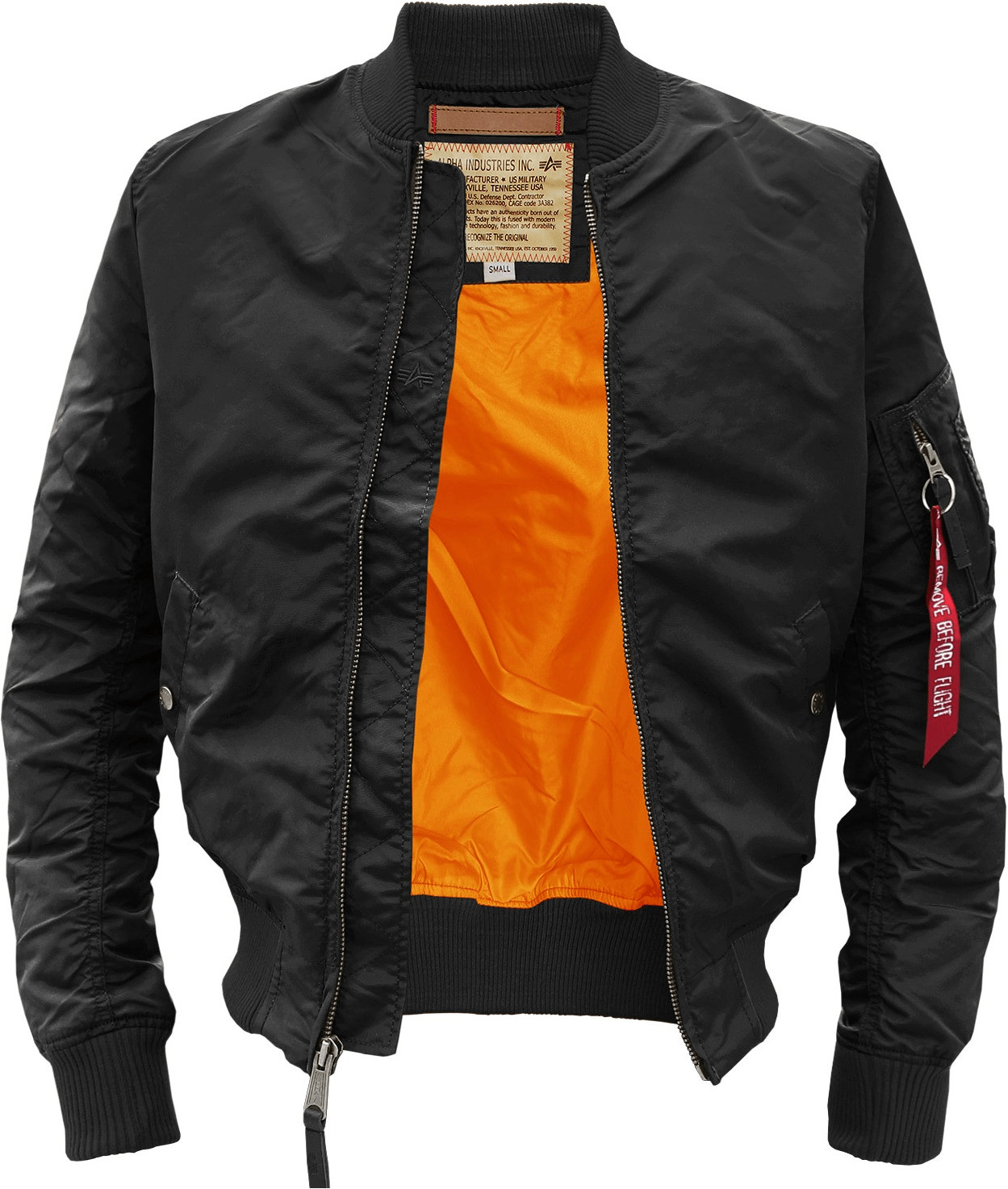 Kurtka ALPHA INDUSTRIES MA-1 TT Czarny