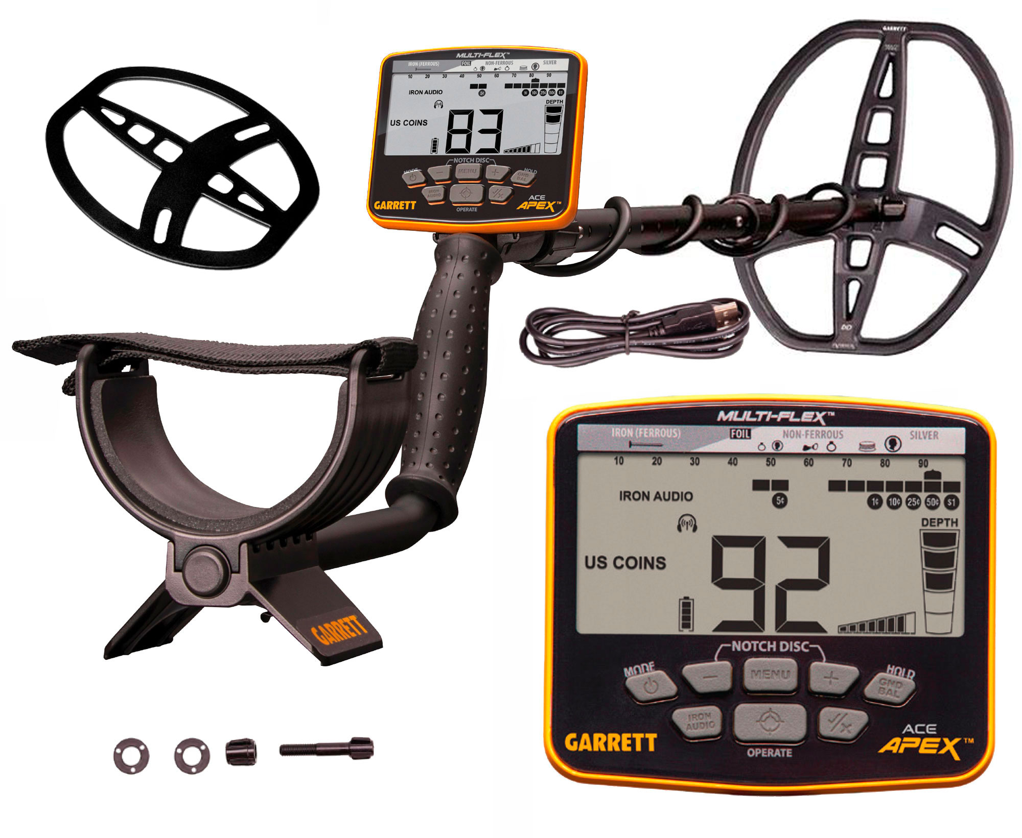 GARRETT ACE Apex Raider Multi-Freq detektor / wykrywacz metali