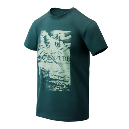 HELIKON-Tex.T-Shirt (Adventure Is Out There) - Dark Azure