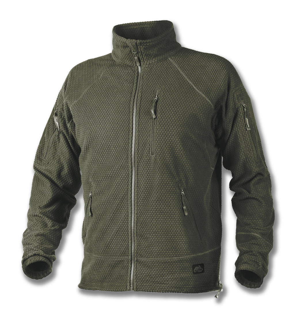 HELIKON Tex. polar - Bluza ALPHA TACTICAL - Grid Fleece - Olive Green