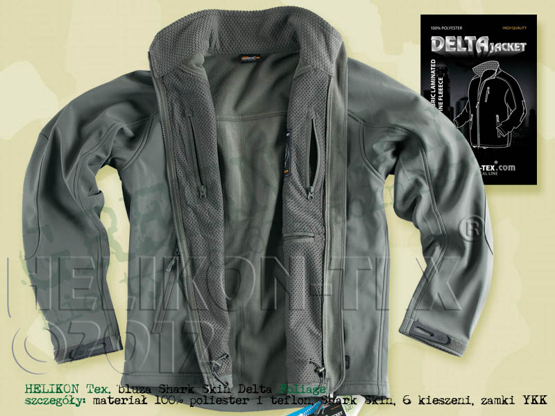 HELIKON Tex. bluza SoftShell Shark Skin Delta UTL Foliage