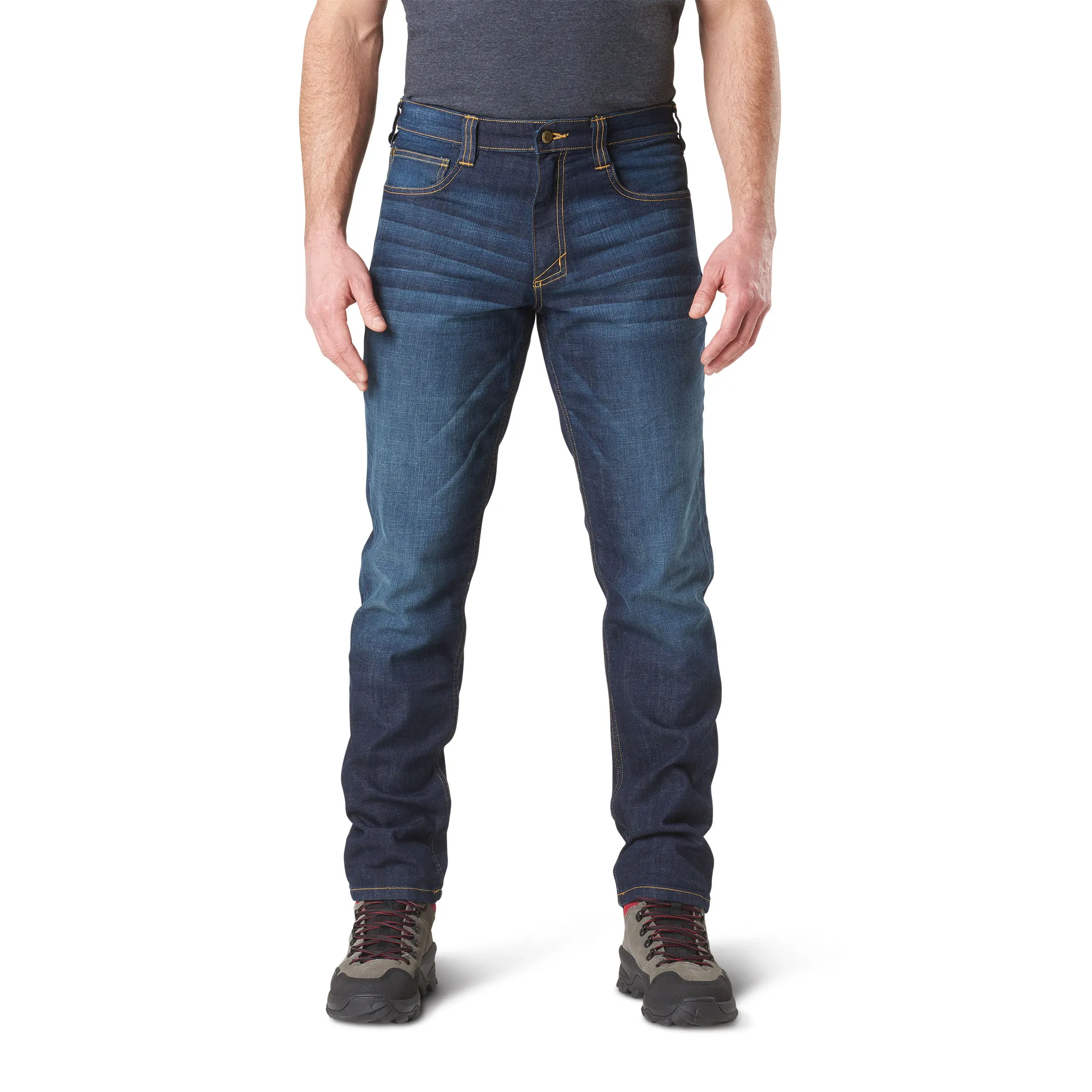 5.11 spodnie Defender-Flex  Slim Jean Dark Wash Indigo