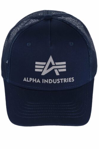 Czapka ALPHA INDUSTRIES Basic Trucker Cap Replica Blue