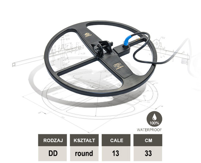 MARS MD sonda / cewka Discovery 13" do MineLab FBS E-Trac