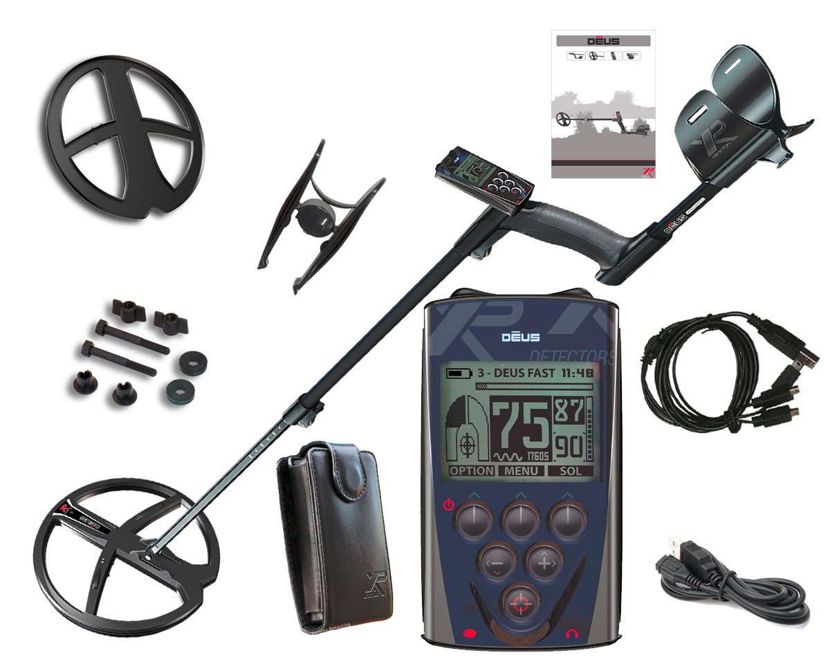 XP Deus Lite RC X35 22 9" DD + programy - nowa wersja cewki detektor / wykrywacz metali