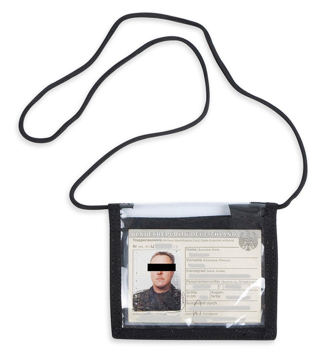 Tasmanian Tiger etui na dokumenty ID Holder Black