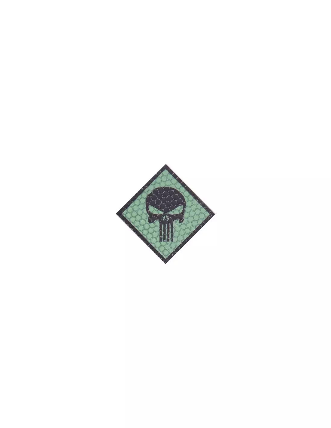 COMBAT-ID naszywka IR H4 Punisher Foliage Green