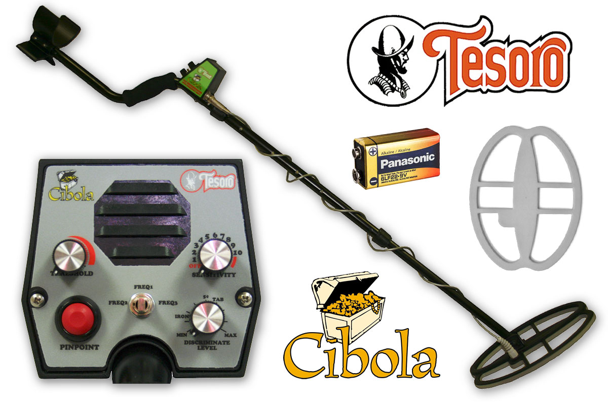 TESORO Black Cibola 11"x8" DD - detektor metali