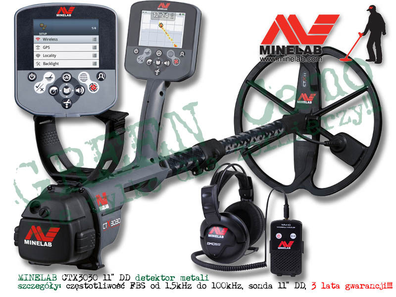 MINELAB CTX3030 - wykrywacz / detektor metali