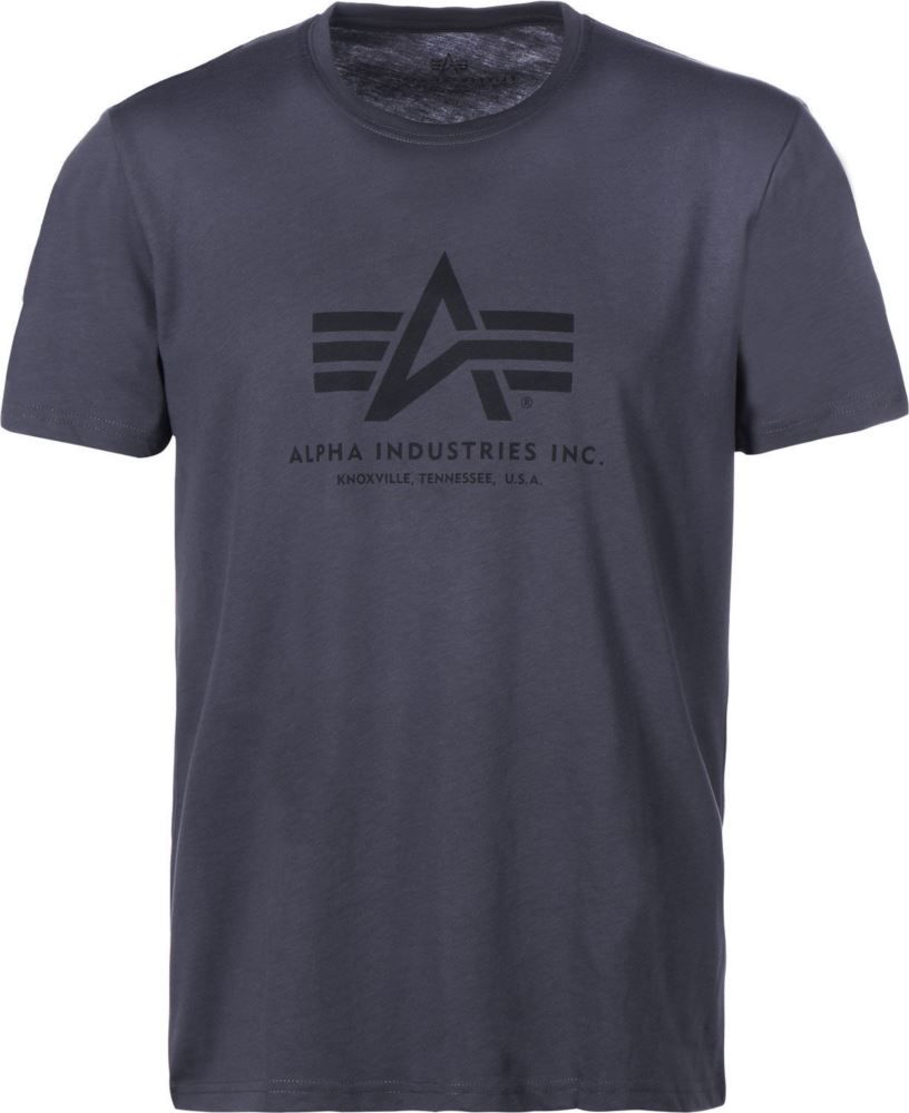 Alpha Industries T-Shirt Basic T Grey/Black