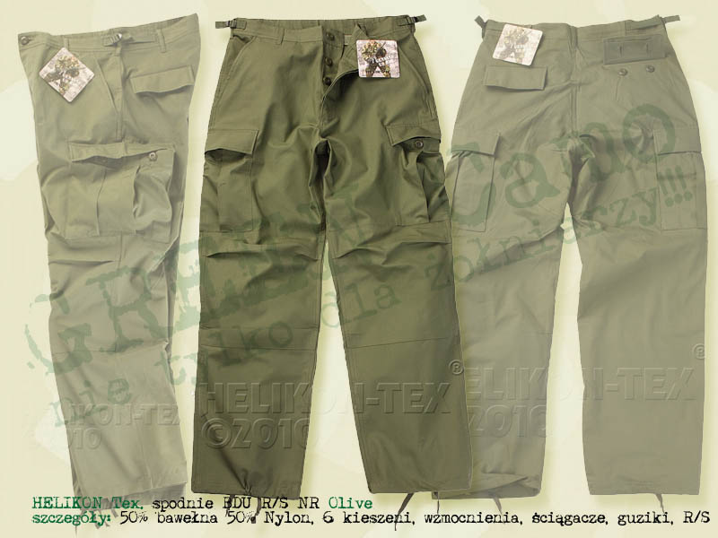 HELIKON Tex. spodnie BDU R/S NR Olive