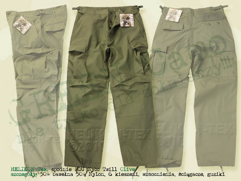 HELIKON Tex. spodnie BDU PT Olive