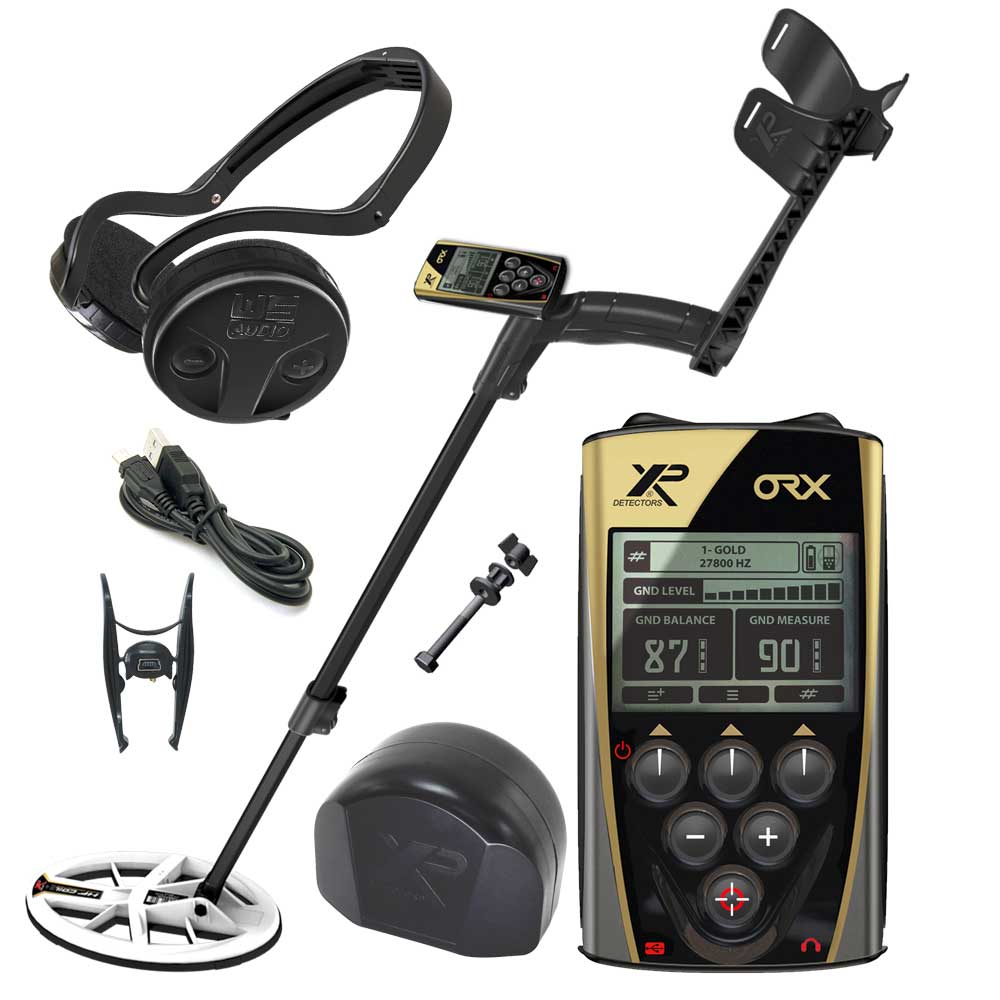 XP ORX panel RC + cewka HF 9,5" 24cm DD eliptyczna + słuchawki WS Audio - detektor / wykrywacz metali