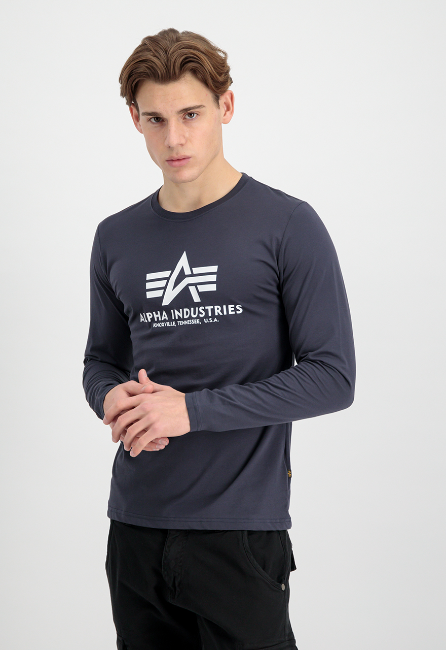 Alpha Industries Longsleeve Basic Navy 100510 02