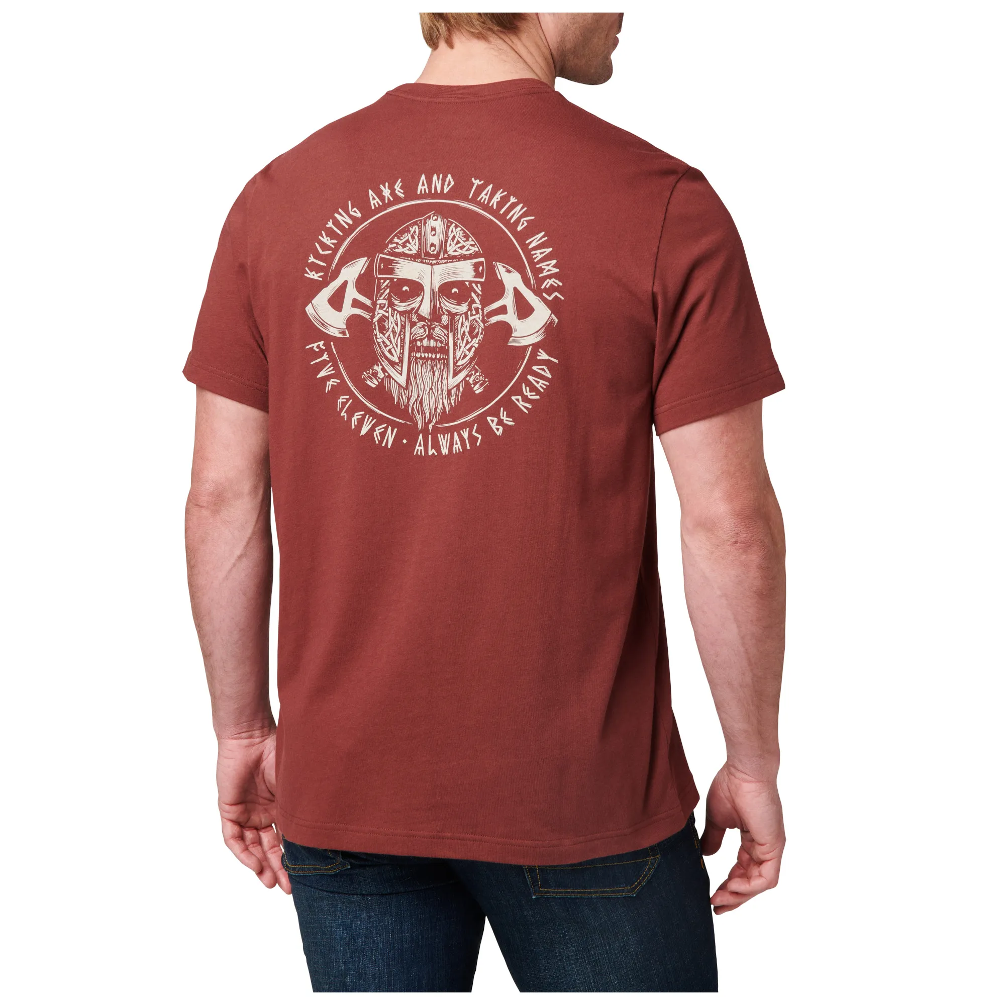 5.11 T-Shirt Kicking Axe SS Tee  Spartan