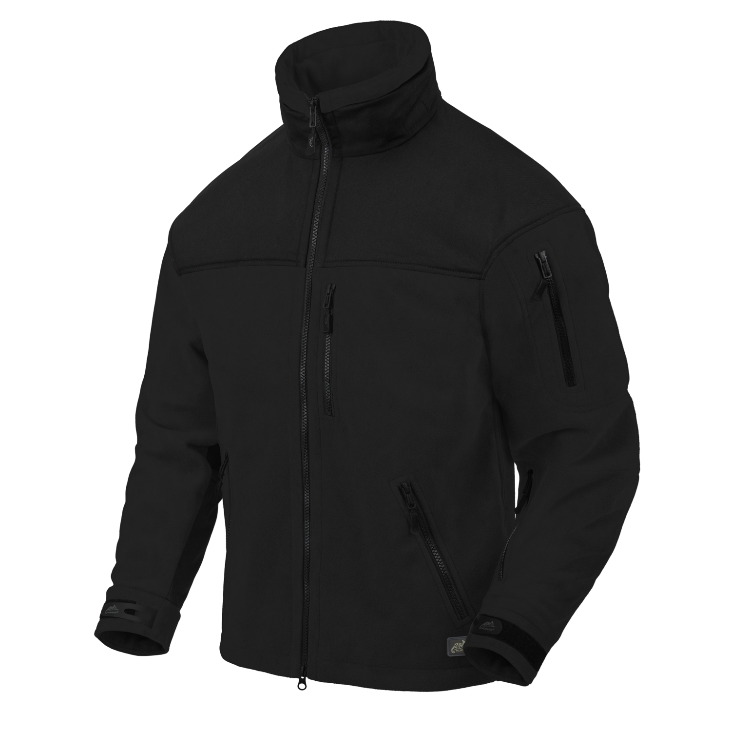 Bluza CLASSIC ARMY - Fleece Windblocker - Czarna