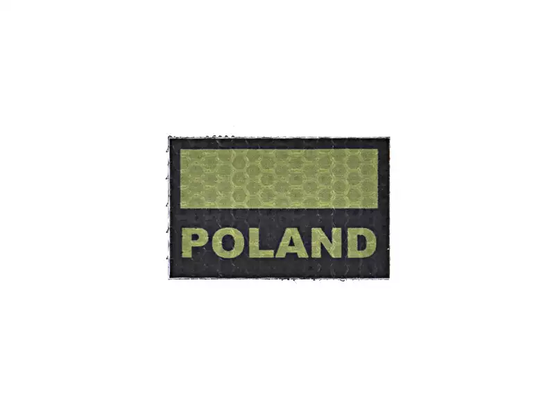 COMBAT-ID naszywka IR C4 POLAND Olive Drab