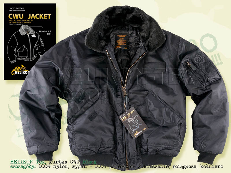 HELIKON Tex. kurtka CWU B-15 Black
