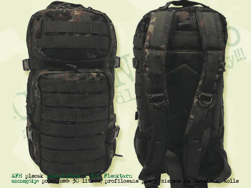 MFH plecak AssaultPack I Flecktarn