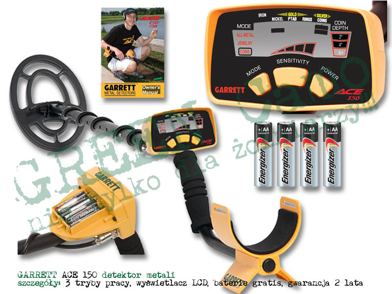 GARRETT ACE 150 - detektor / wykrywacz metali