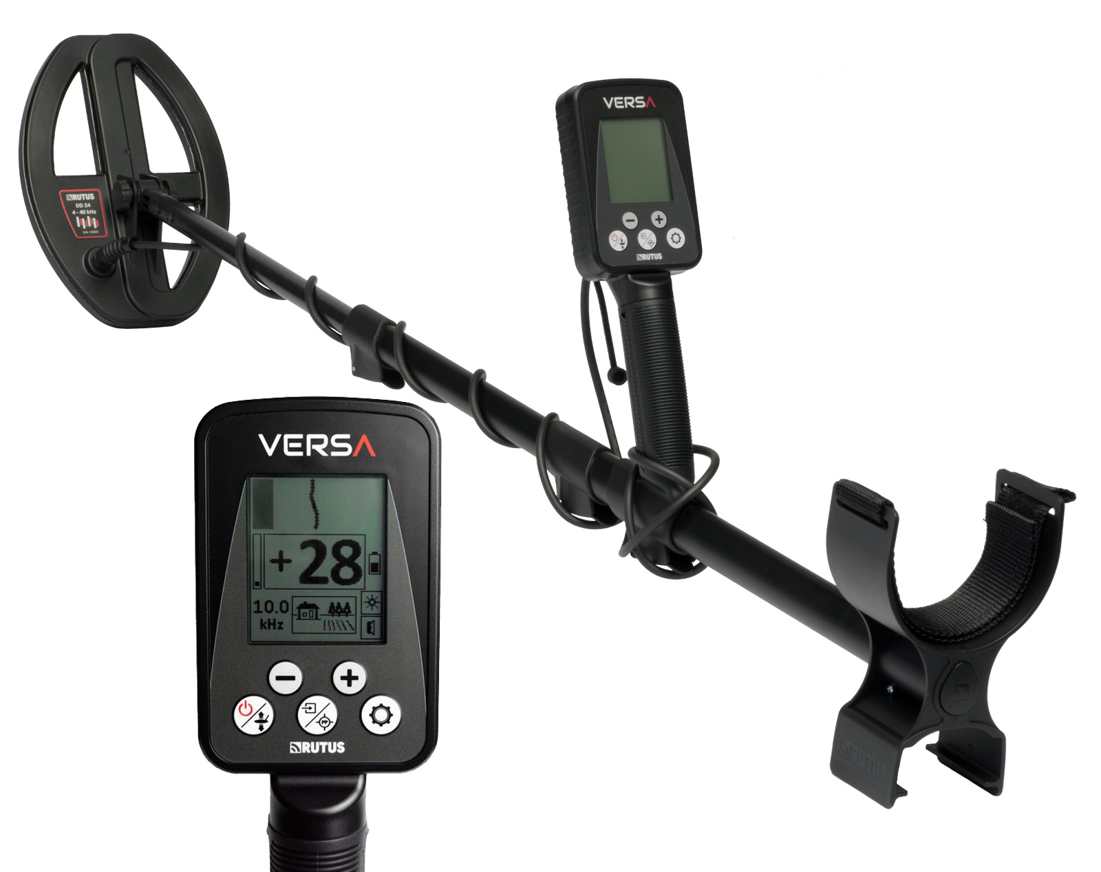 RUTUS Versa 24DD 9,5" 4-40 kHz - detektor / wykrywacz metali