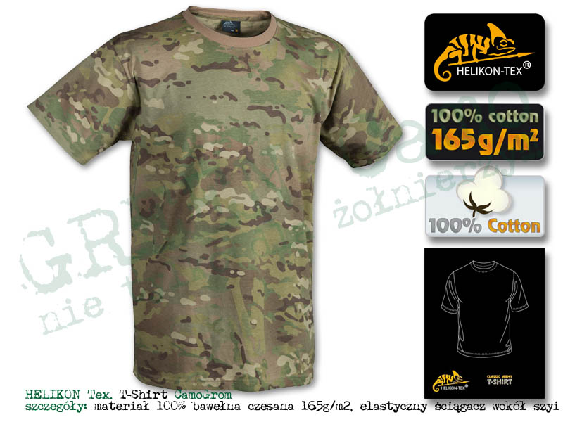 HELIKON Tex. T-Shirt Classic Army Camo Grom