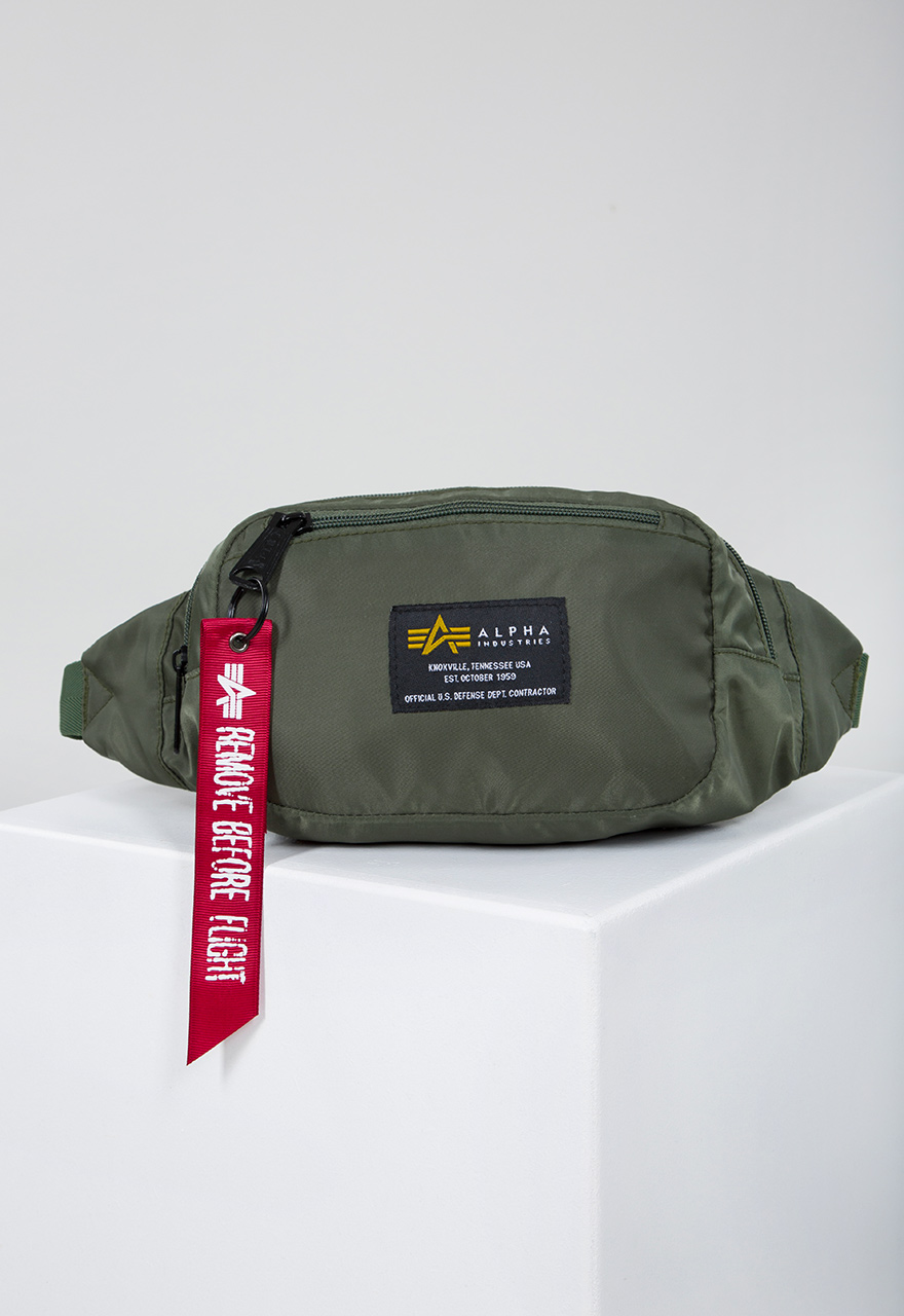 ALPHA Industries nerka Crew Waist Bag Sage Green
