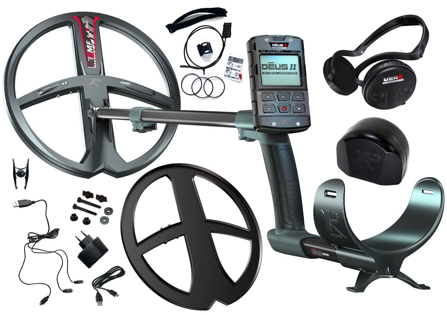 XP Deus 2 II FMF 28DD 11" RC + słuchawki WS Audio II detektor / wykrywacz metali
