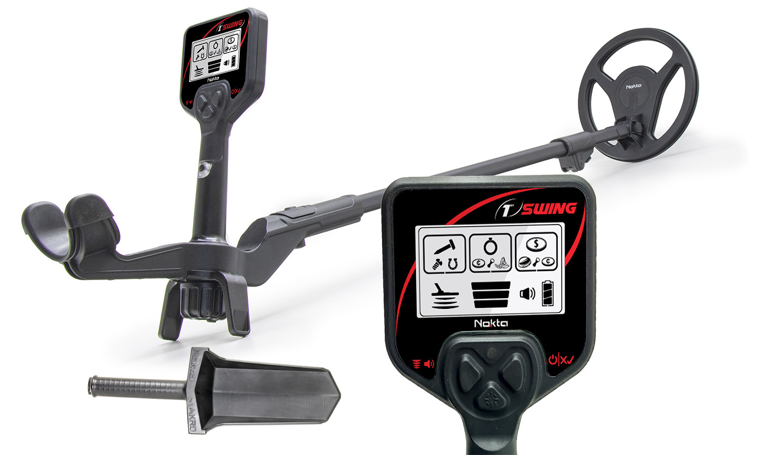 NOKTA First Swing 7" - wodoszczelny detektor / wykrywacz metali dla starszych dzieci