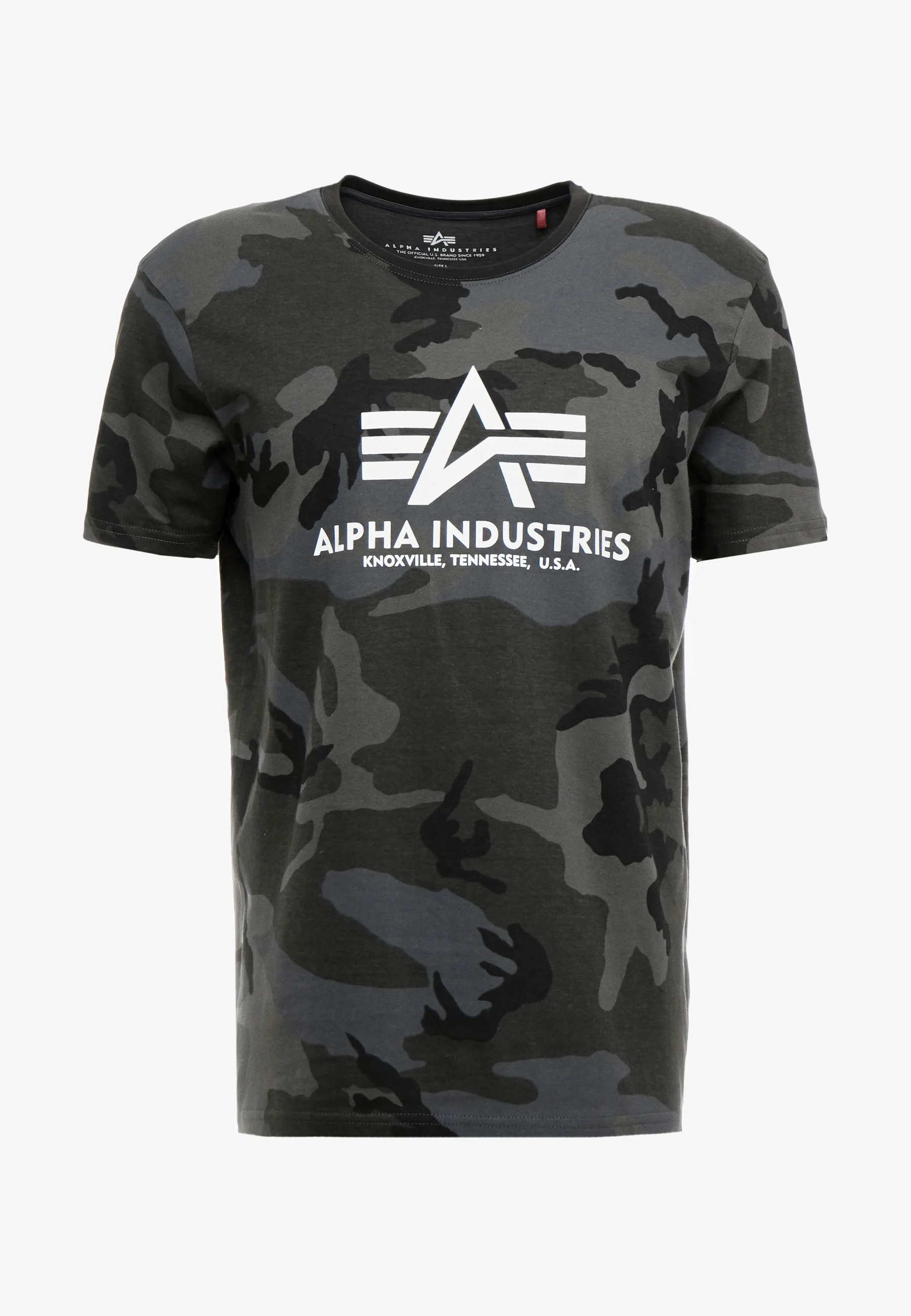 Alpha Industries T-Shirt Basic T Camo Black