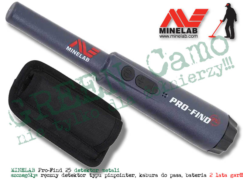 MINELAB ProFind 25 - detektor / wykrywacz metali