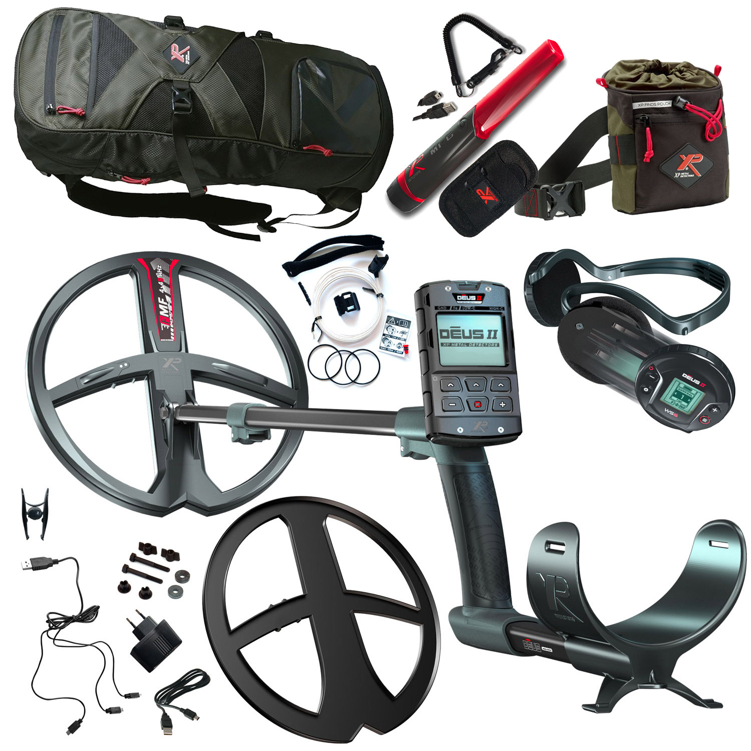 XP Deus 2 II FMF 22DD 9" RC WS6 Promo set - detektor / wykrywacz metali