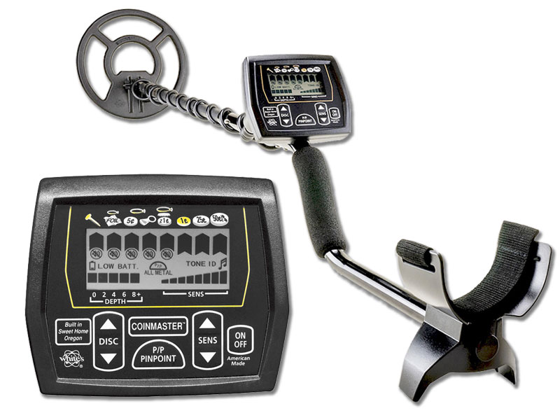 White's detektor / wykrywacz metali CoinMaster 9" CC Black